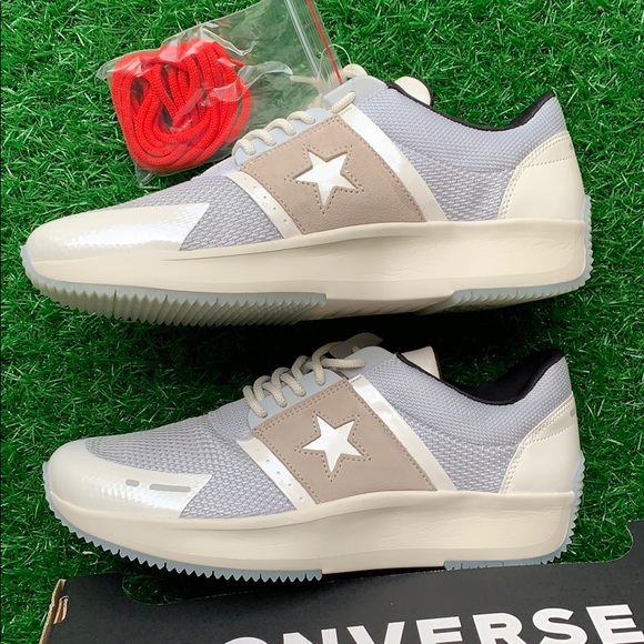 CONVERSE RUN STAR OX PURE PLATINUM/VINTAGE WHITE M - Picture 12 of 16